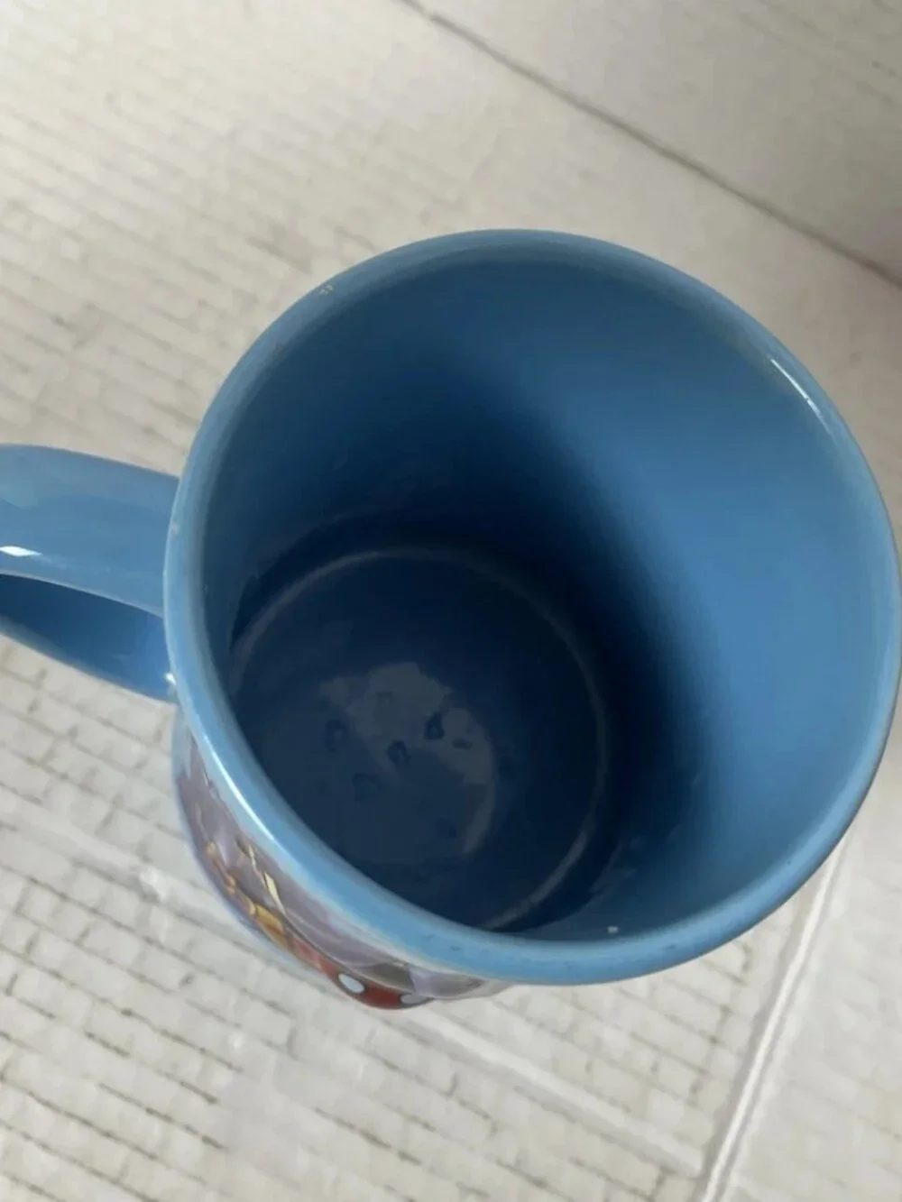 Disney MICKEY MOUSE 3D RELIEF MUG “Starring Tonight” Stage Curtain 16oz Cup